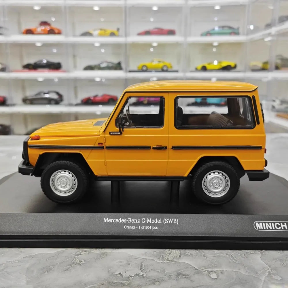[Minichamps] 1:18 Mercedes-Benz 1979 G-Class W460 Yellow Model Car Resin