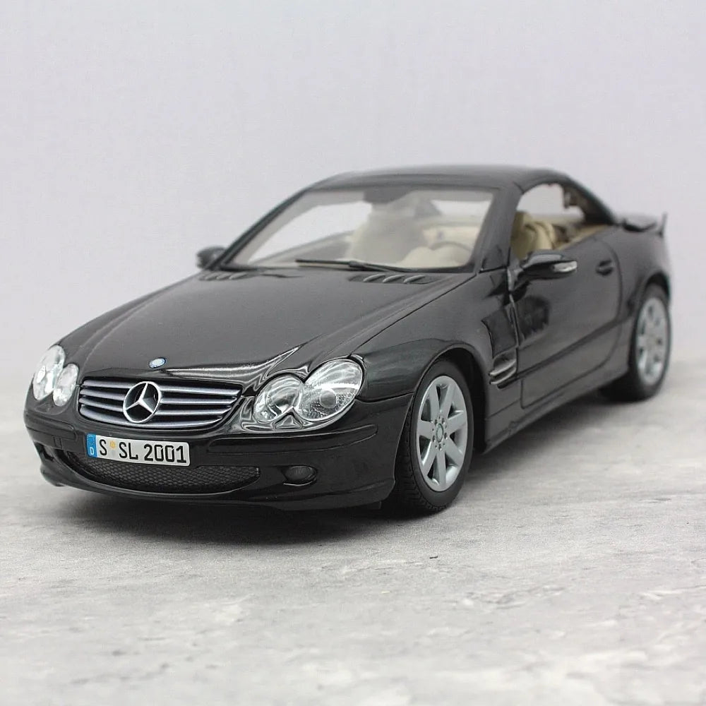 [Minichamps] 1:18 Mercedes-Benz 2003 SL500 Black Model Car Die-Cast