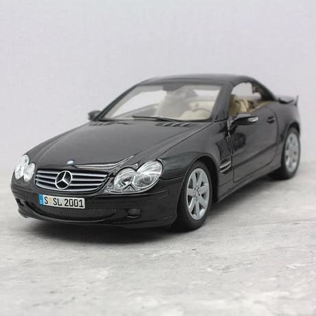 [Minichamps] 1:18 Mercedes-Benz 2003 SL500 Black Model Car Die-Cast