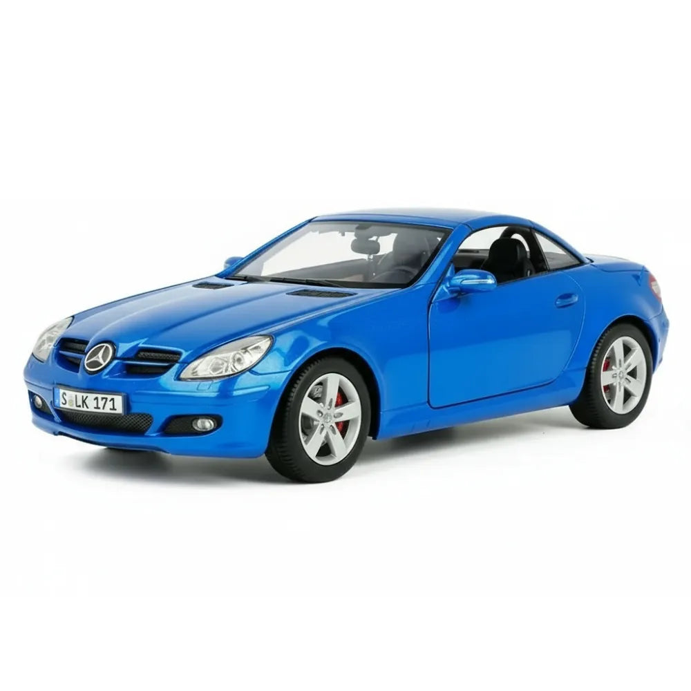 [Minichamps] 1:18 Mercedes-Benz 2004 SLK Class Blue Model Car Die-Cast