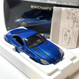 [Minichamps] 1:18 Mercedes-Benz 2004 SLK Class bleu voiture miniature Die-Cast