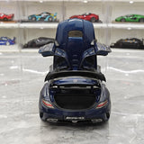 [Minichamps] 1:18 Mercedes-Benz 2010 SLS AMG Modello Mystic Blue Auto Pressofuso