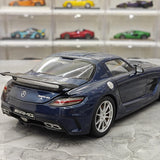 [Minichamps] 1:18 Mercedes-Benz 2010 SLS AMG Modello Mystic Blue Auto Pressofuso