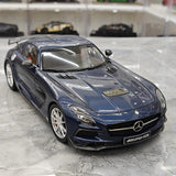 [Minichamps] 1:18 Mercedes-Benz 2010 SLS AMG Modello Mystic Blue Auto Pressofuso