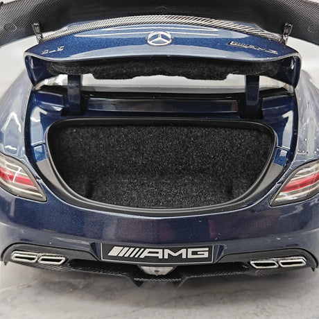 [Minichamps] 1:18 Mercedes-Benz 2010 SLS AMG Modello Mystic Blue Auto Pressofuso