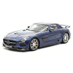 [Minichamps] 1:18 Mercedes-Benz 2010 SLS AMG Modello Mystic Blue Auto Pressofuso