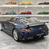 [Minichamps] 1:18 Mercedes-Benz 2010 SLS AMG Modello Mystic Blue Auto Pressofuso