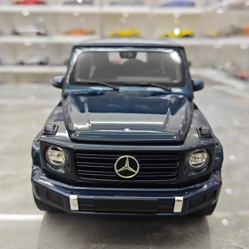 [Minichamps] 1:18 Mercedes-Benz 2020 G500 Blue Model Car Die-Cast