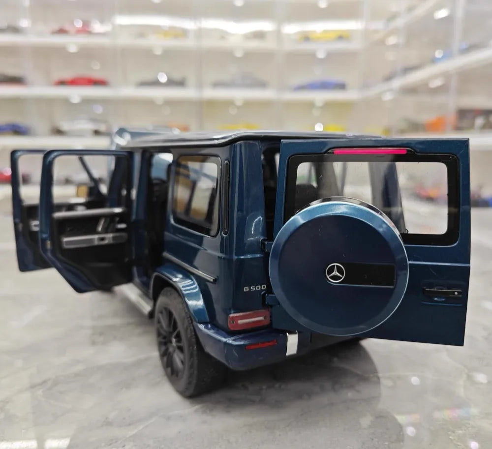 [Minichamps] 1:18 Mercedes-Benz 2020 G500 Blue Model Car Die-Cast
