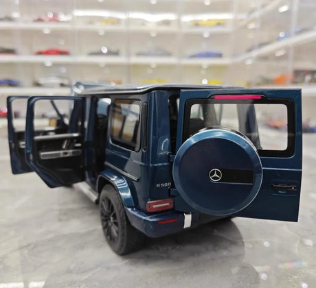 [Minichamps] 1:18 Mercedes-Benz 2020 G500 Blue Model Car Die-Cast