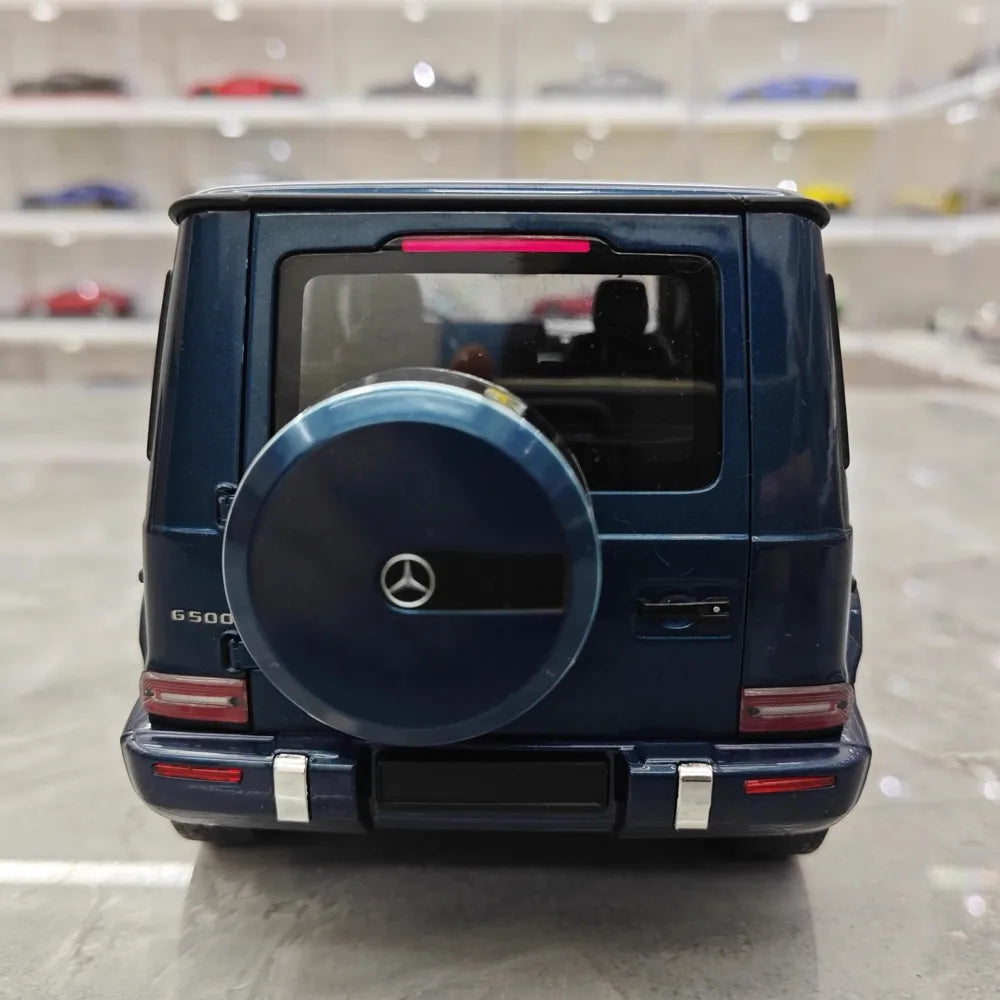 [Minichamps] 1:18 Mercedes-Benz 2020 G500 Blue Model Car Die-Cast