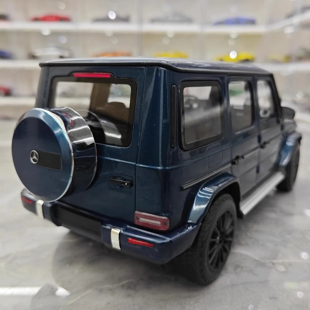 [Minichamps] 1:18 Mercedes-Benz 2020 G500 Blue Model Car Die-Cast