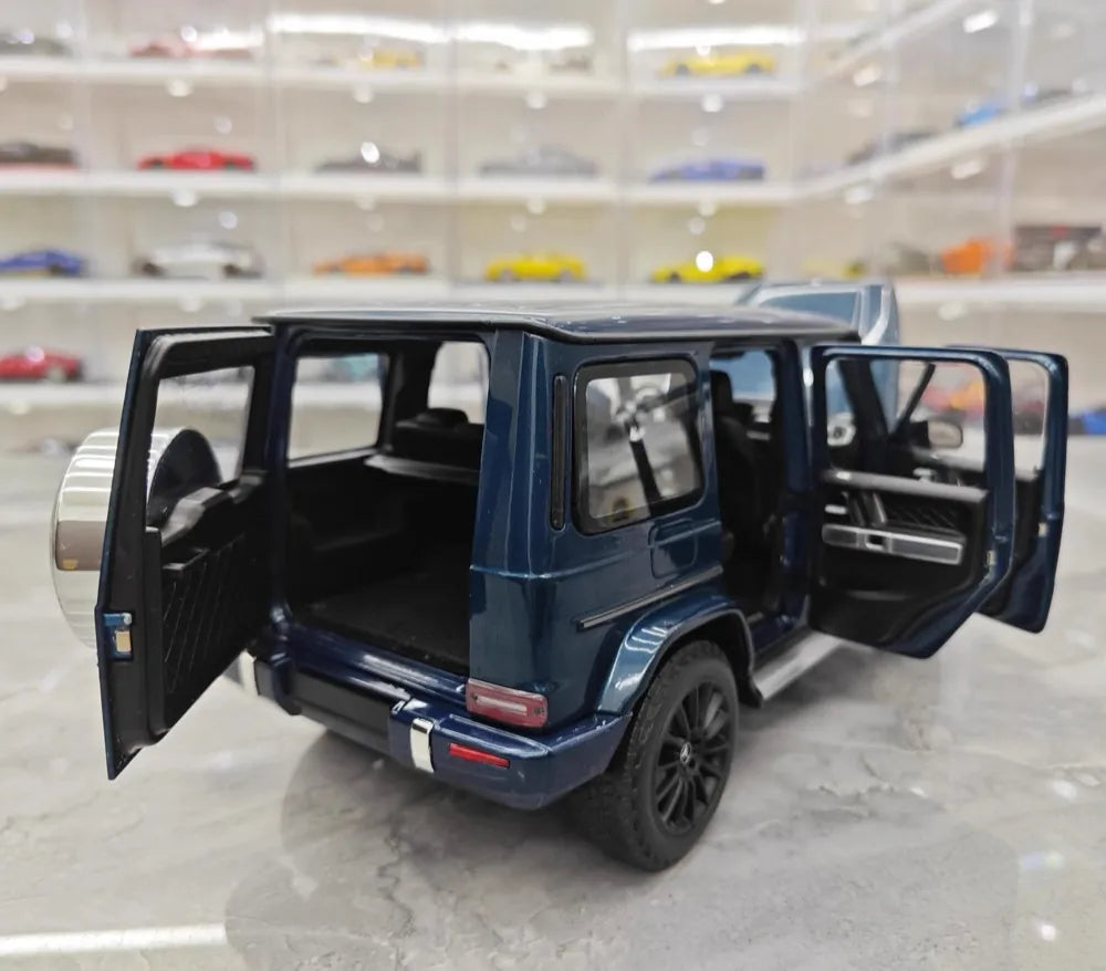 [Minichamps] 1:18 Mercedes-Benz 2020 G500 Blue Model Car Die-Cast
