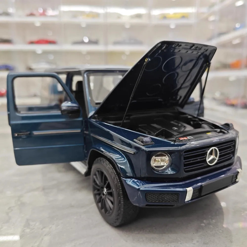 [Minichamps] 1:18 Mercedes-Benz 2020 G500 Blue Model Car Die-Cast