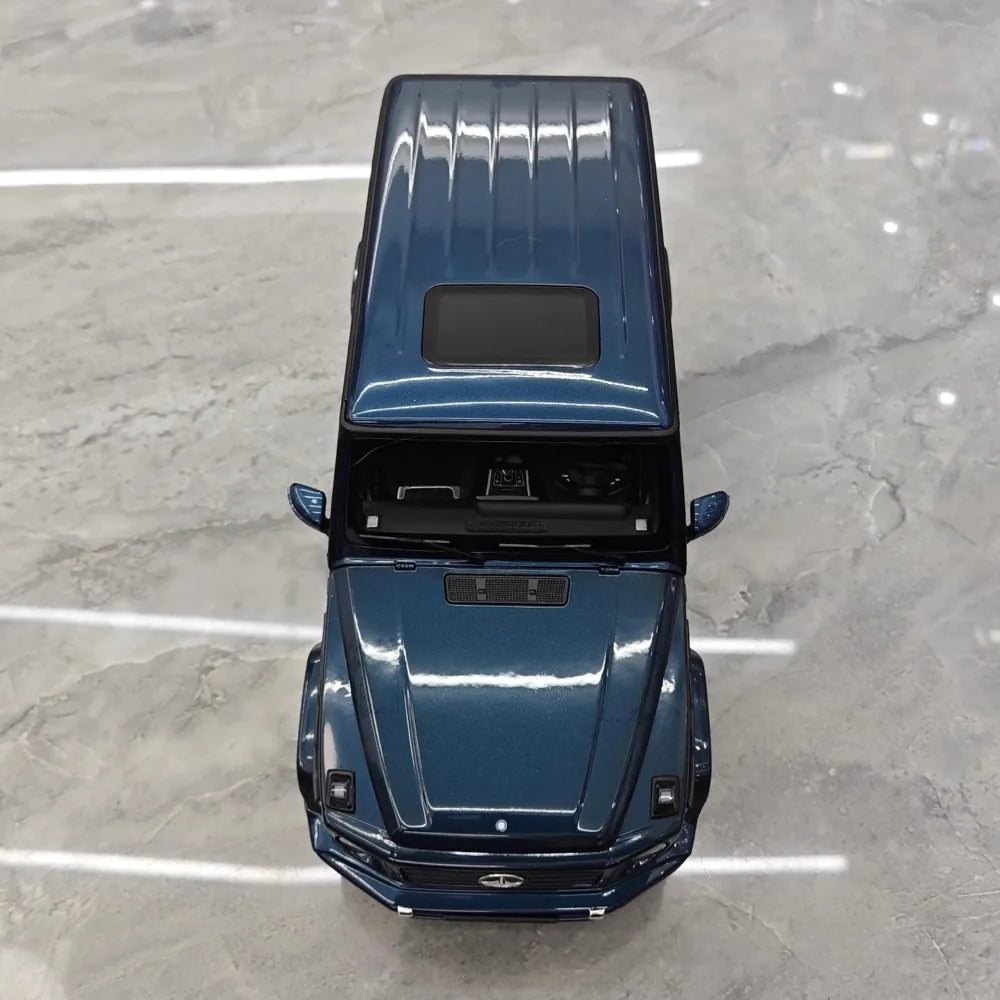 [Minichamps] 1:18 Mercedes-Benz 2020 G500 Blue Model Car Die-Cast