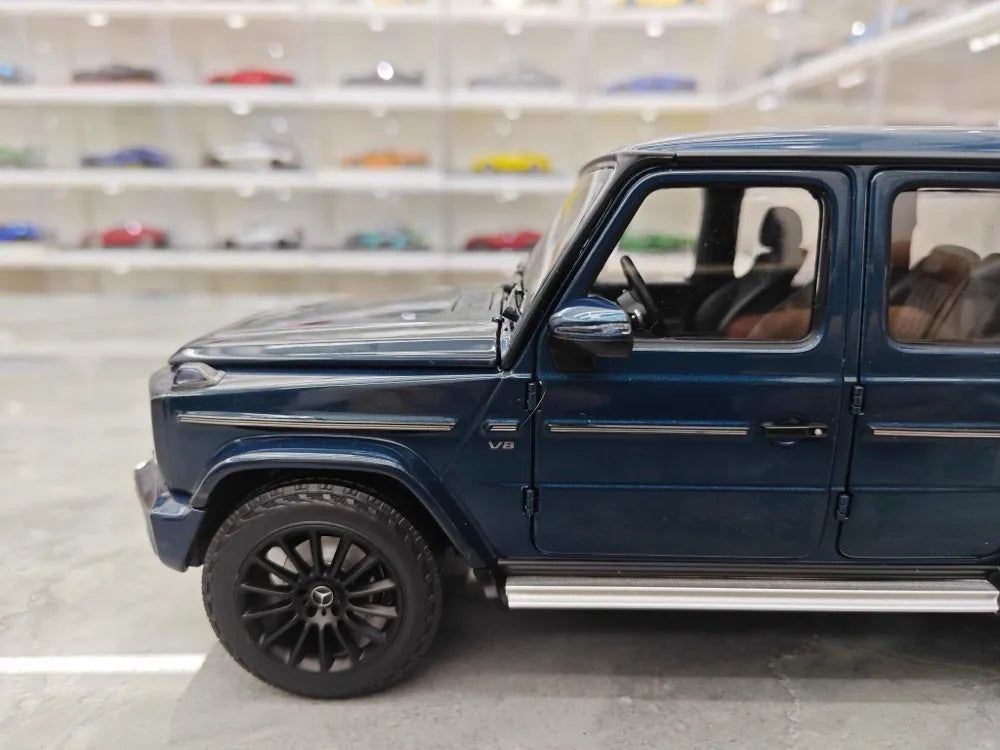 [Minichamps] 1:18 Mercedes-Benz 2020 G500 Blue Model Car Die-Cast