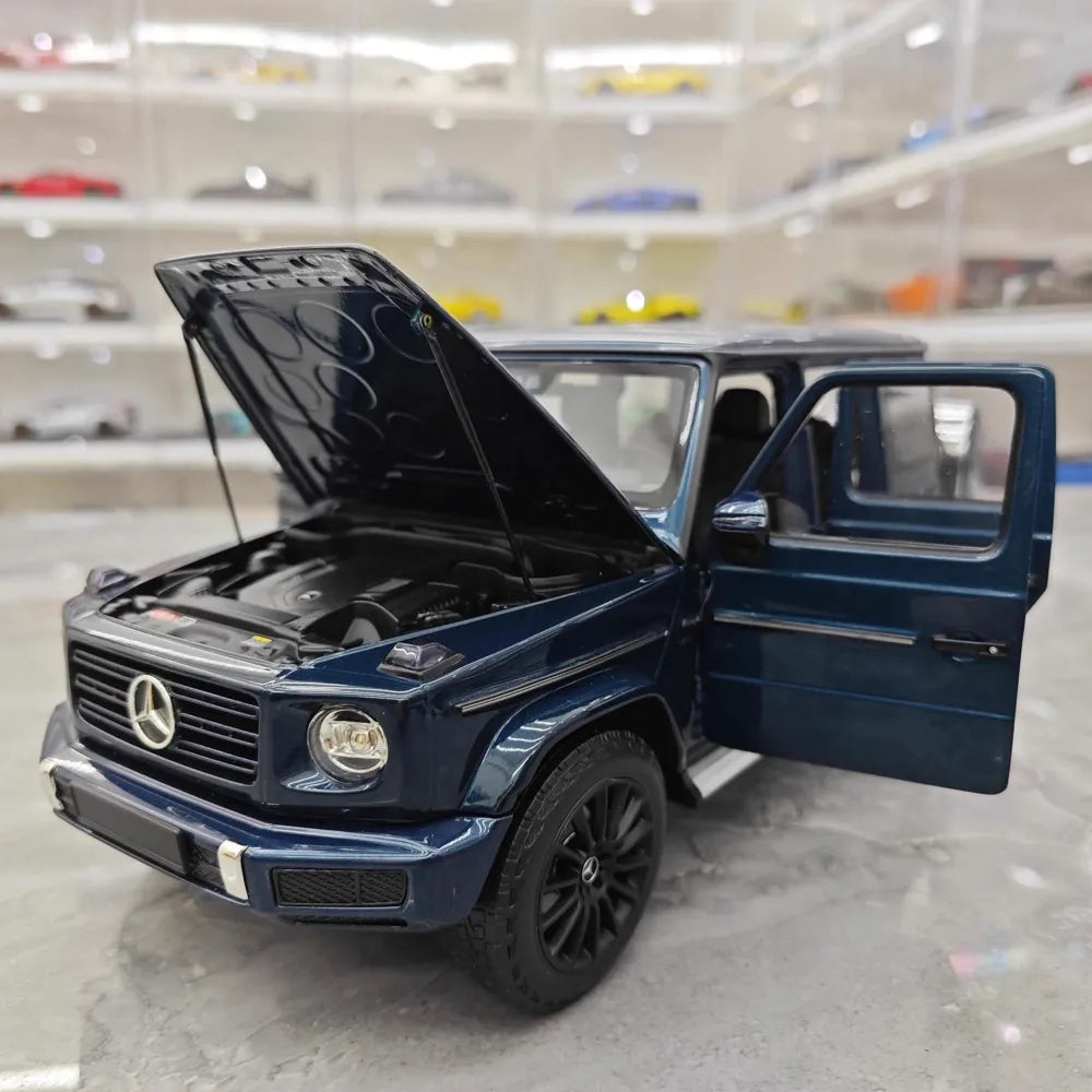 [Minichamps] 1:18 Mercedes-Benz 2020 G500 Blue Model Car Die-Cast