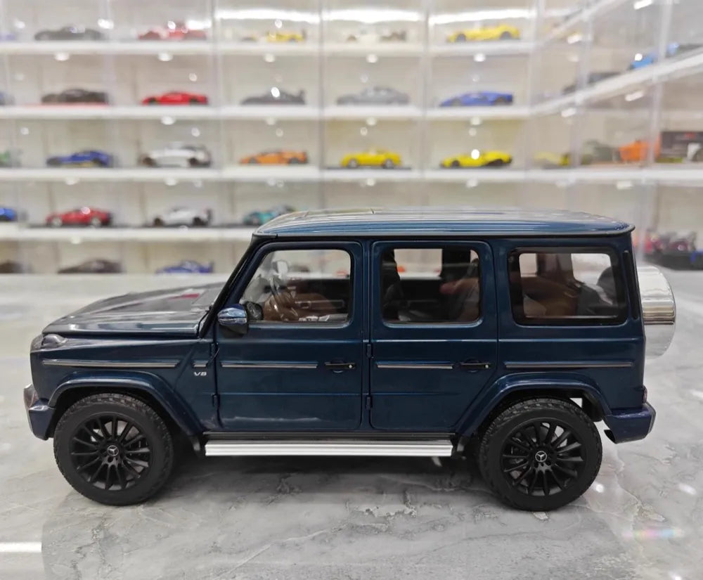 [Minichamps] 1:18 Mercedes-Benz 2020 G500 Blue Model Car Die-Cast