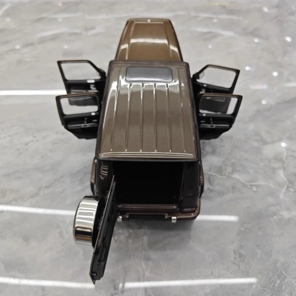 [Minichamps] 1:18 Mercedes-Benz 2020 G500 marron voiture miniature Die-Cast