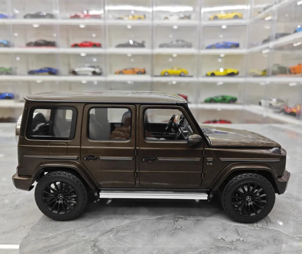 [Minichamps] 1:18 Mercedes-Benz 2020 G500 marron voiture miniature Die-Cast