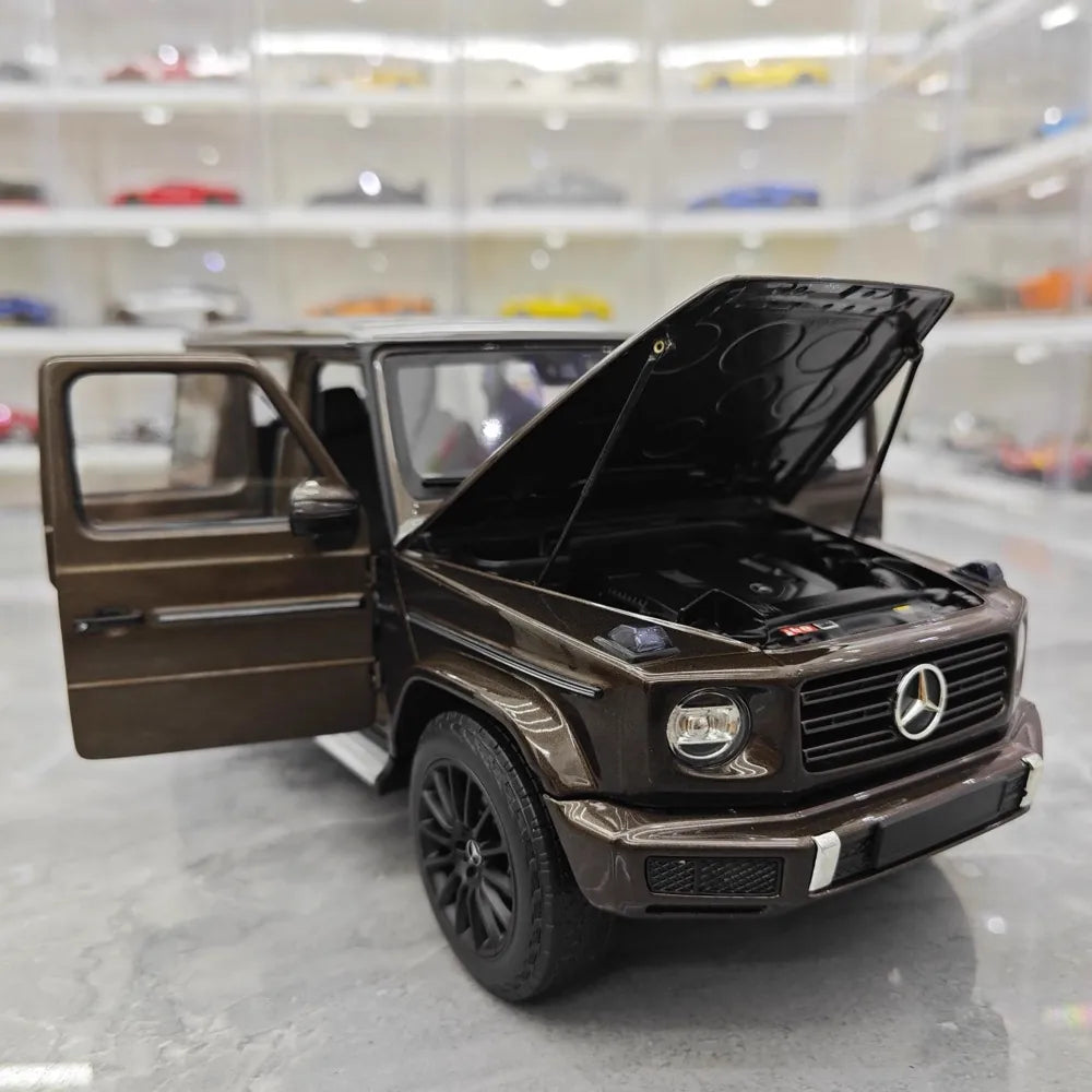 [Minichamps] 1:18 Mercedes-Benz 2020 G500 marron voiture miniature Die-Cast
