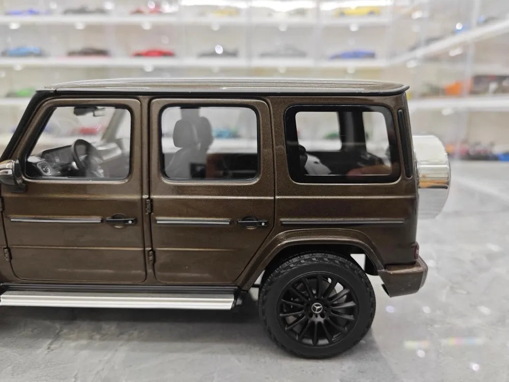 [Minichamps] 1:18 Mercedes-Benz 2020 G500 marron voiture miniature Die-Cast