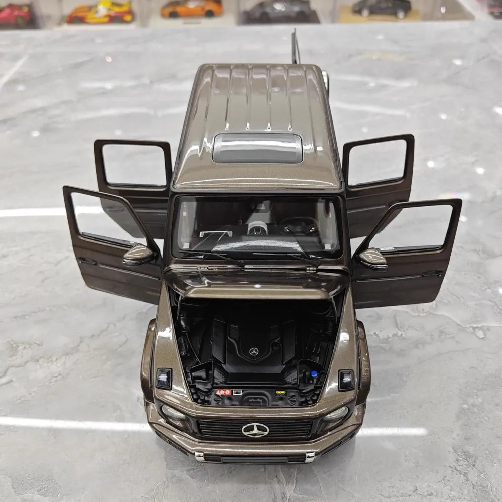 [Minichamps] 1:18 Mercedes-Benz 2020 G500 marron voiture miniature Die-Cast