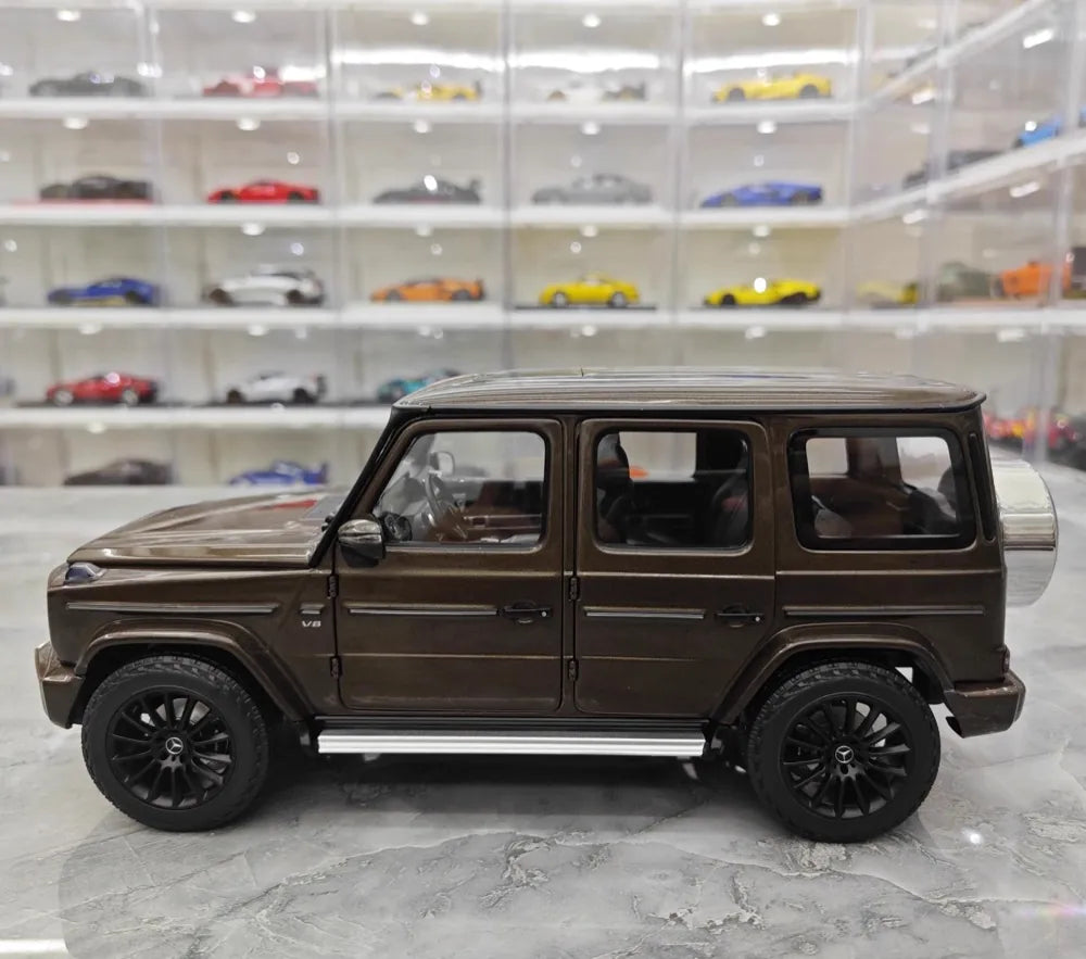 [Minichamps] 1:18 Mercedes-Benz 2020 G500 marron voiture miniature Die-Cast