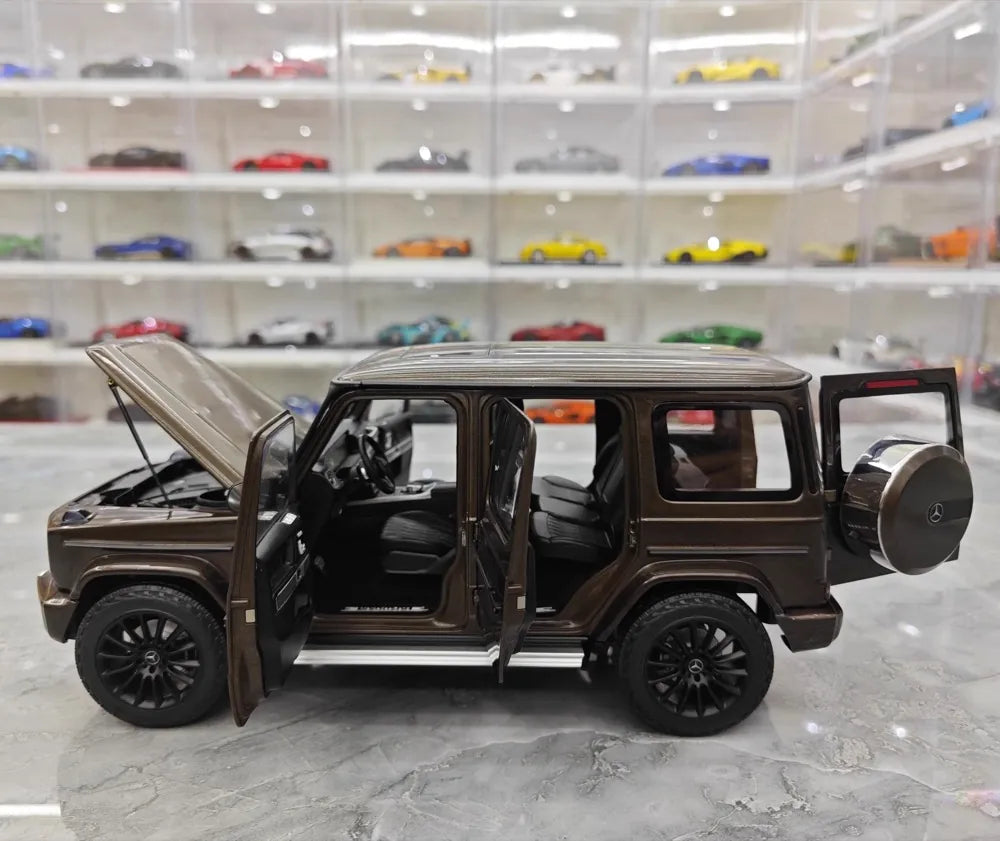 [Minichamps] 1:18 Mercedes-Benz 2020 G500 marron voiture miniature Die-Cast
