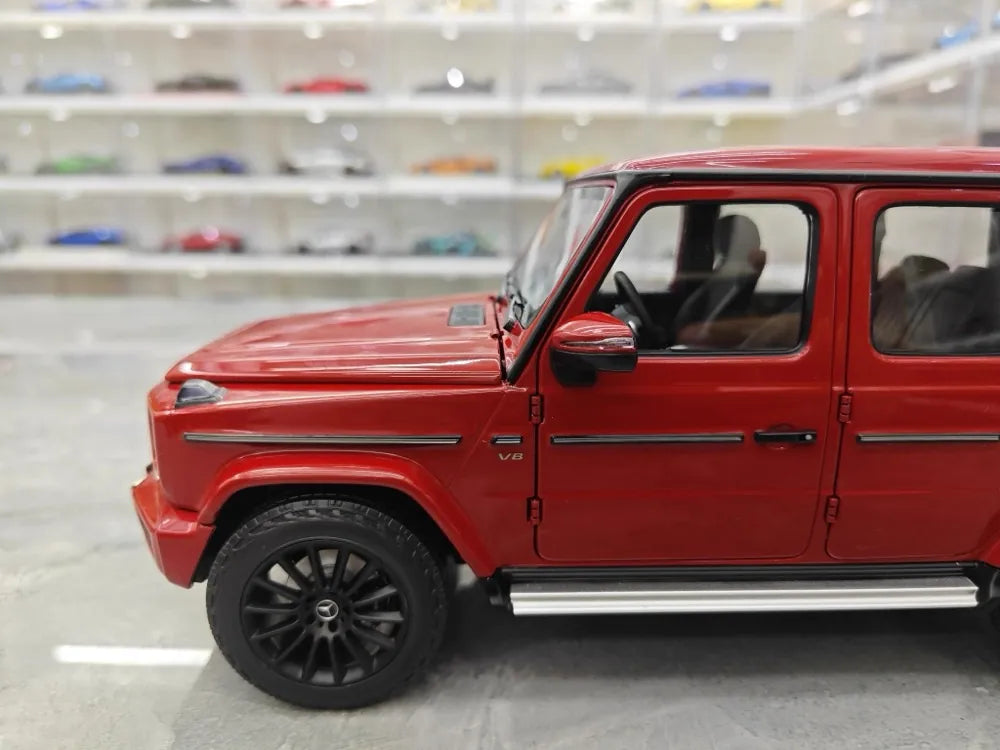 [Minichamps] 1:18 Mercedes-Benz 2020 G500 röd modellbil Die-Cast