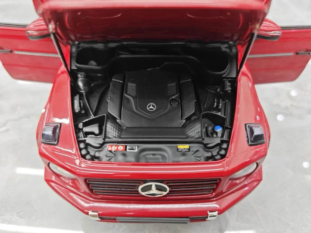 [Minichamps] 1:18 Mercedes-Benz 2020 G500 röd modellbil Die-Cast