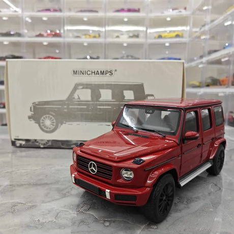 [Minichamps] 1:18 Mercedes-Benz 2020 G500 Red Model Car Die-Cast