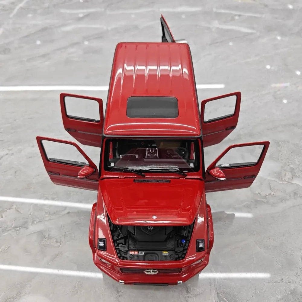 [Minichamps] 1:18 Mercedes-Benz 2020 G500 röd modellbil Die-Cast