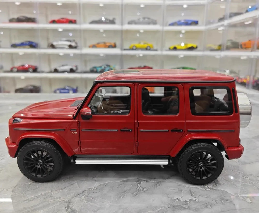 [Minichamps] 1:18 Mercedes-Benz 2020 G500 röd modellbil Die-Cast