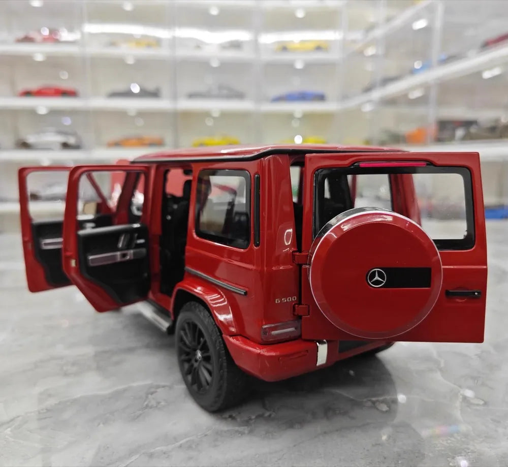 [Minichamps] 1:18 Mercedes-Benz 2020 G500 röd modellbil Die-Cast
