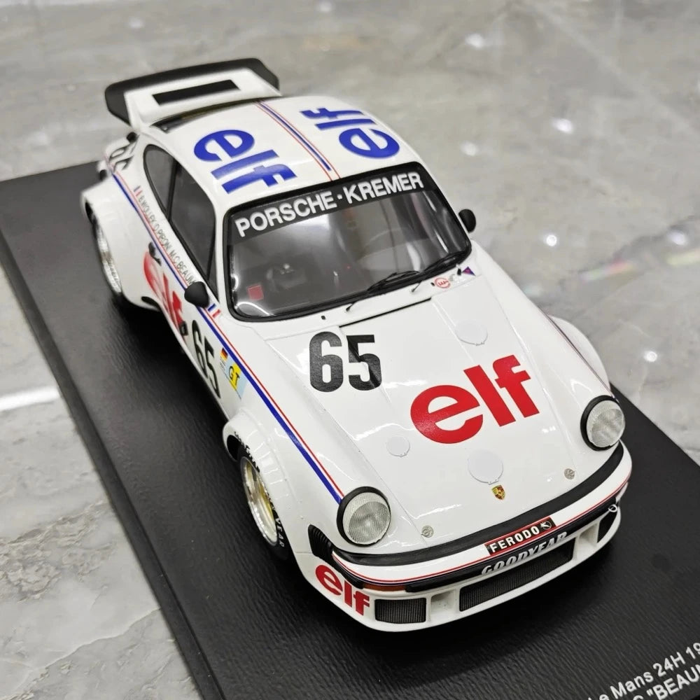 [Minichamps] 1:18 Porsche 1976 934 Le Mans #65 Model Car Resin / Closed Body