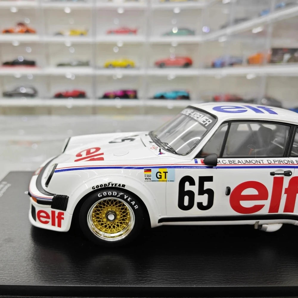 [Minichamps] 1:18 Porsche 1976 934 Le Mans #65 Model Car Resin / Closed Body