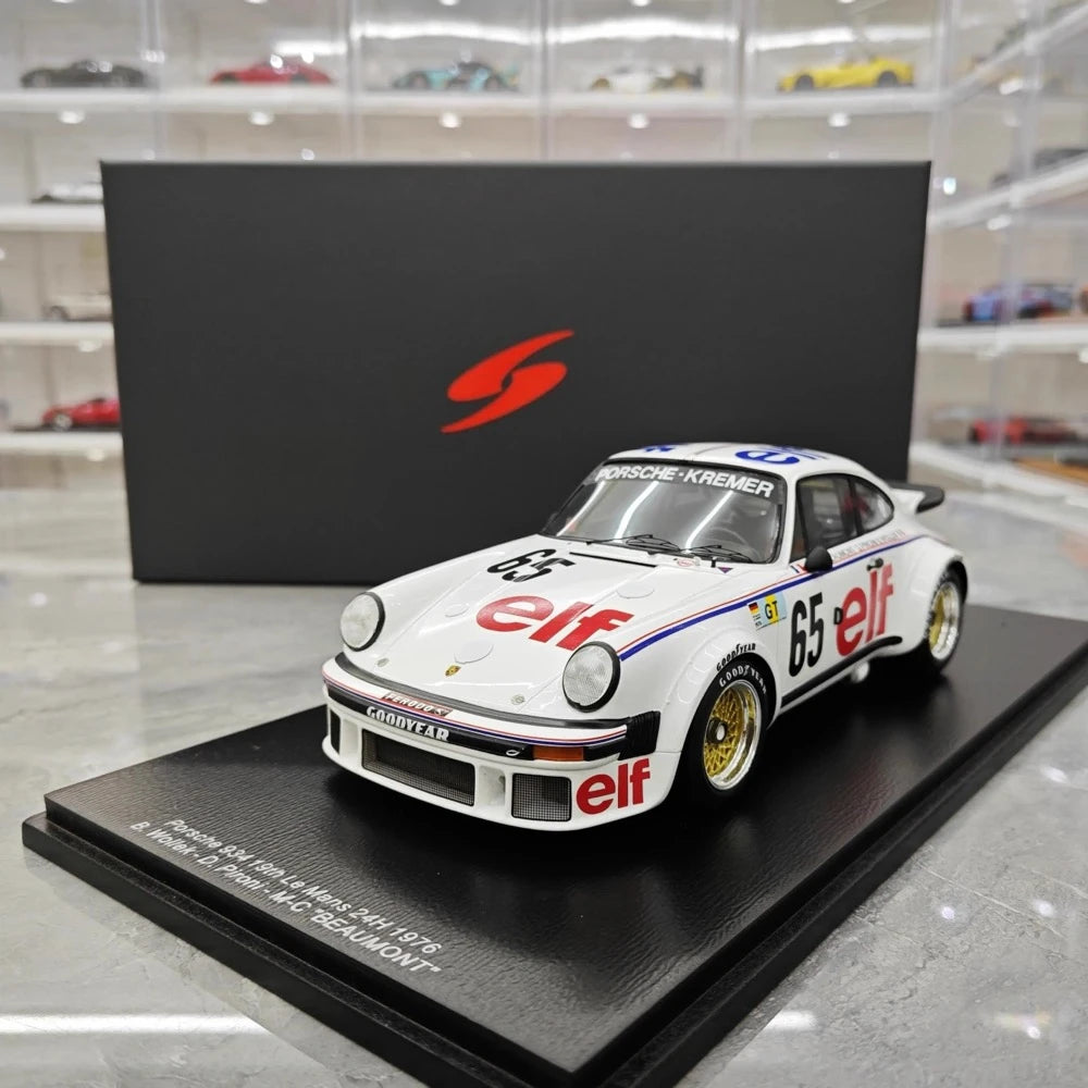 [Minichamps] 1:18 Porsche 1976 934 Le Mans #65 Model Car Resin / Closed Body