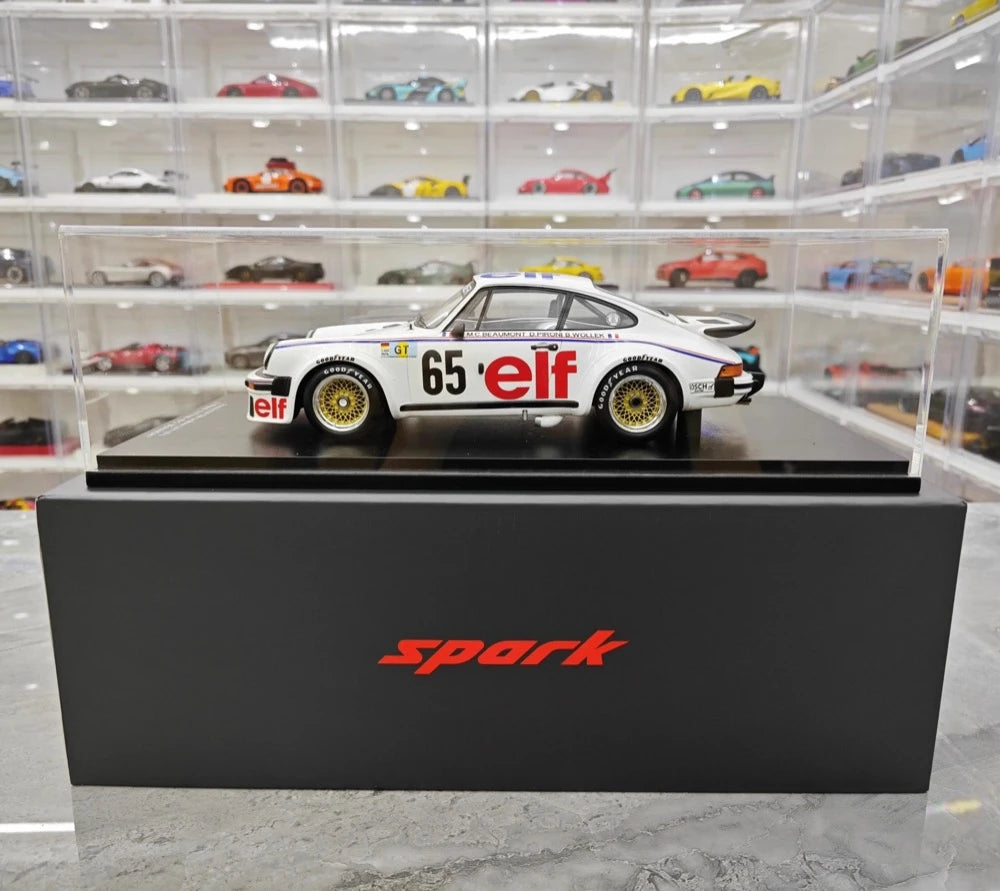 [Minichamps] 1:18 Porsche 1976 934 Le Mans #65 Model Car Resin / Closed Body