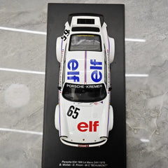 [Minichamps] 1:18 Porsche 1976 934 Le Mans #65 Model Car Resin / Closed Body