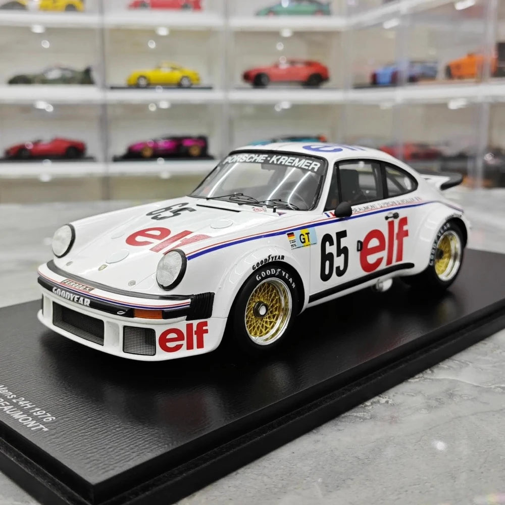[Minichamps] 1:18 Porsche 1976 934 Le Mans #65 Model Car Resin / Closed Body