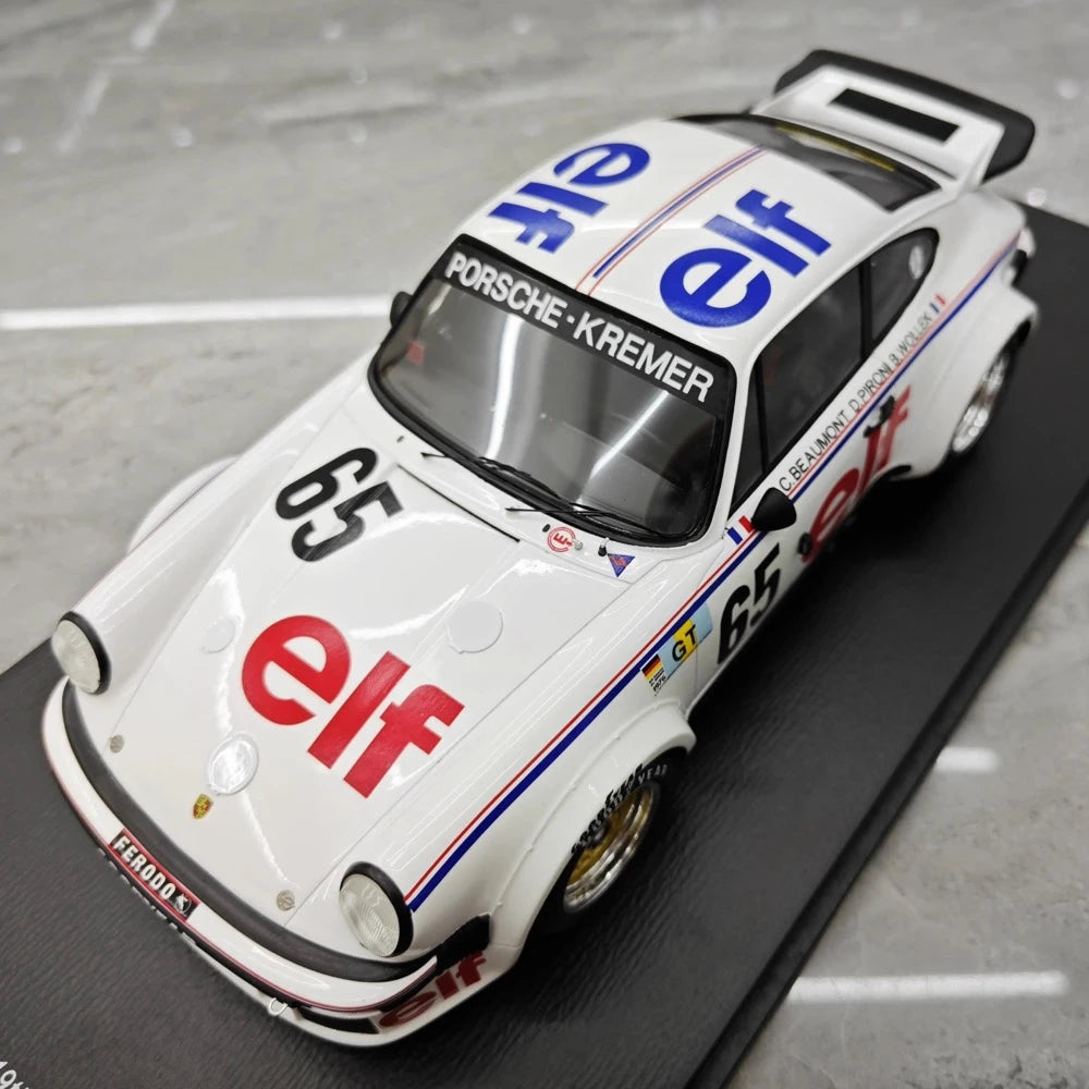 [Minichamps] 1:18 Porsche 1976 934 Le Mans #65 Model Car Resin / Closed Body