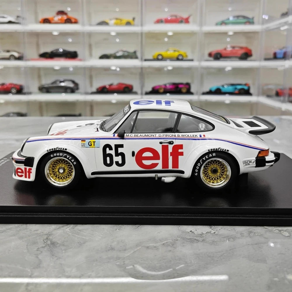 [Minichamps] 1:18 Porsche 1976 934 Le Mans #65 Model Car Resin / Closed Body