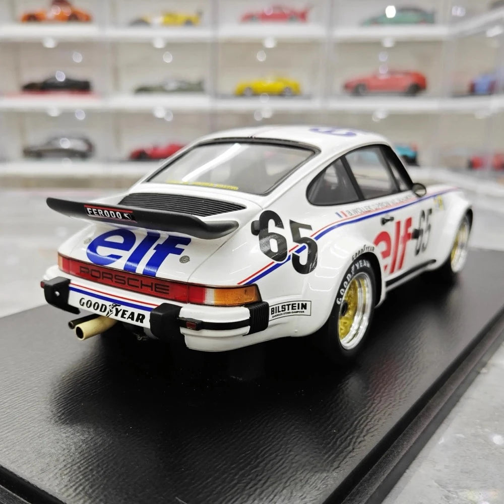 [Minichamps] 1:18 Porsche 1976 934 Le Mans #65 Model Car Resin / Closed Body