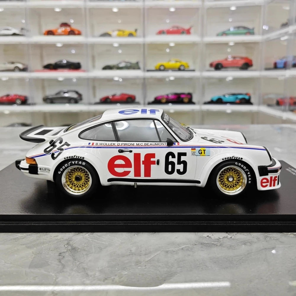[Minichamps] 1:18 Porsche 1976 934 Le Mans #65 Model Car Resin / Closed Body