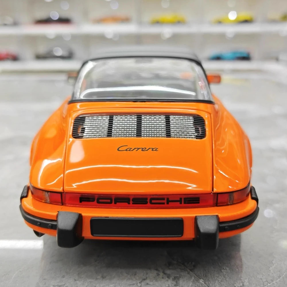 [Minichamps] 1:18 Porsche 1987 911 Carrera 3.2 Targa orange modellbil Die-Cast