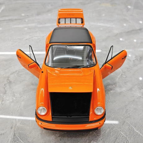 [Minichamps] 1:18 Porsche 1987 911 Carrera 3.2 Targa Orange Model Car Die-Cast