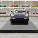 Minichamps Porsche 1993 911 993 Coupe Metallic azul 1:18 – modelo de coleção em metal fundido