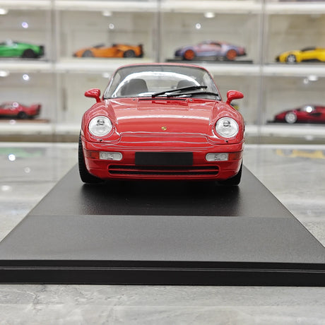 Minichamps Porsche 1993 911 993 Coupe vermelho 1:18 – modelo de coleção em metal fundido