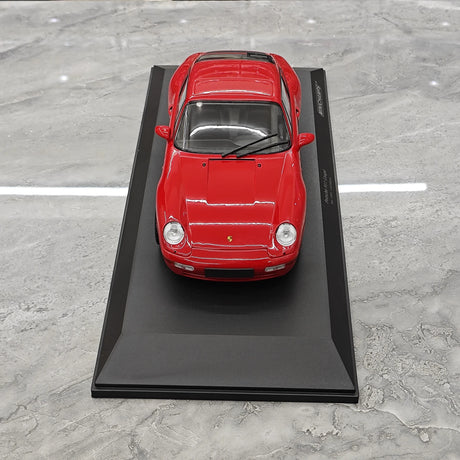 Minichamps Porsche 1993 911 993 Coupe vermelho 1:18 – modelo de coleção em metal fundido